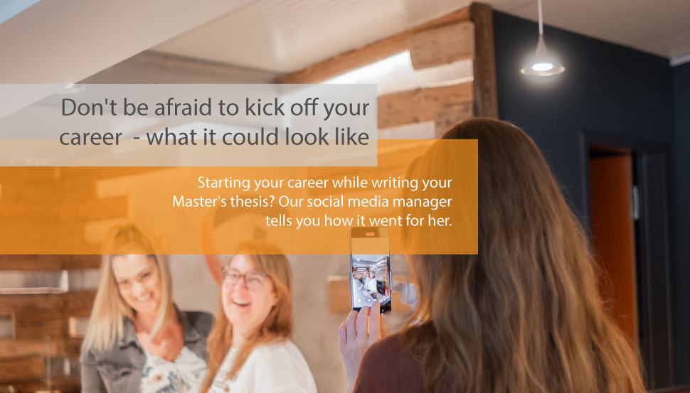 Don't be afraid to kick off your career