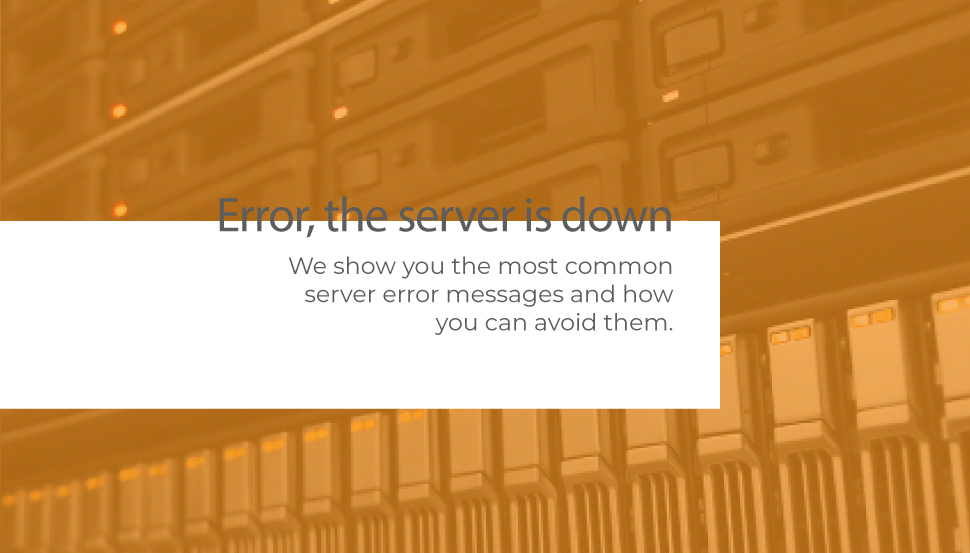 cover blog article server error messages